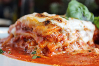 Lasagna basil fork plate delicious - dali free wallpaper