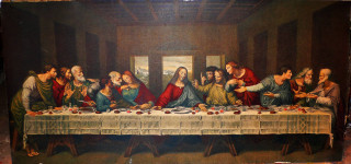 People eating meal together table - cimabue free wallpaper