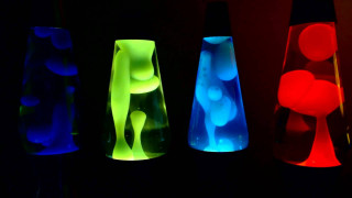 Three vases dark table colors - a table in the dark free wallpaper for desktop