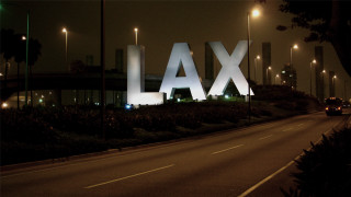 Street sign lax night lights - edward ruscha free wallpaper for desktop