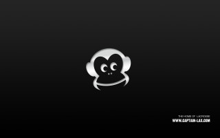 Sad monkey black background white - a sad face free wallpaper