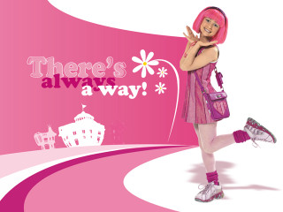 Pink haired girl pink dress - northwest school free wallpaper