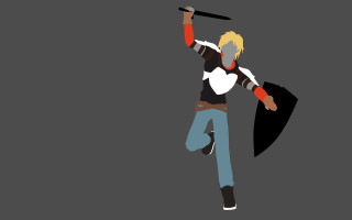 Person sword cape air black - a black cape free wallpaper