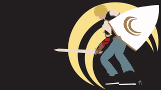 Man giant knife moon person - a moon free wallpaper for desktop