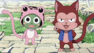 Cartoon character cat stone road - cute free wallpaper for desktop