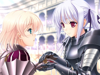 Anime characters stadium crowd standing - a stadium free wallpaper