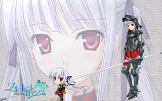 Anime couple standing brick wall - a brick wall behind them free wallpaper