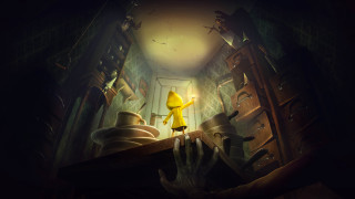 Cartoon character dark room flashlight - diego gisbert llorens free wallpaper for desktop