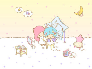 Cartoon girl stuffed animal starry - stuffed free wallpaper