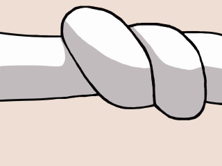 White knot pink background black - asaf hanuka free wallpaper