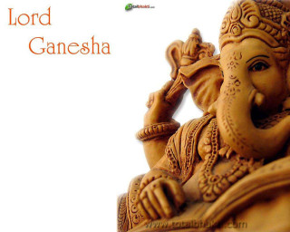 Ganesha statue quote lord ganesha - figurine free wallpaper