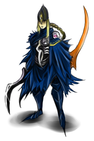 Cartoon character sword cape hero - rob rey and kentaro miura style free wallpaper for mobile