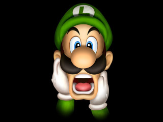 Cartoon character mustache green hat - a mustache free wallpaper