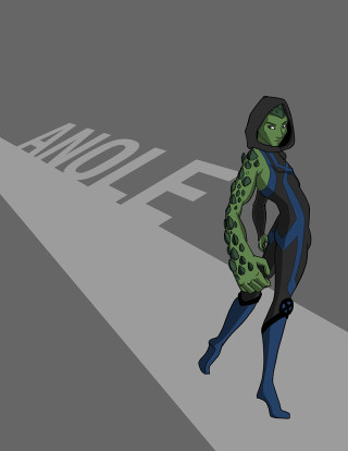 Woman blue suit green turtle - a street free wallpaper for mobile