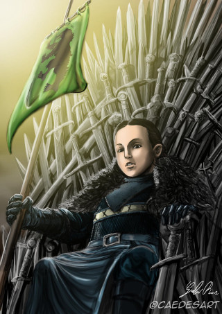 Woman iron throne green flag - ada gladys killins free wallpaper for mobile