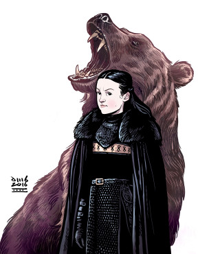 Ada gladys killins gothic portrait - a large mouth free wallpaper for tablet