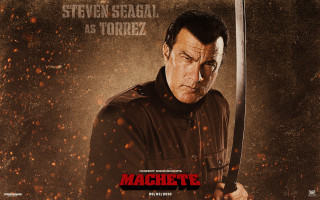 Man holding knife movie poster - spanish free wallpaper