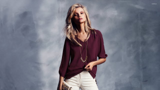 Woman maroon shirt white pants - white pants free wallpaper