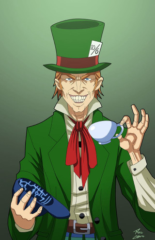 Man green suit hat blue - eamon everall free wallpaper for mobile