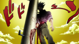 Man pole blood sky clouds - a yellow sky free wallpaper