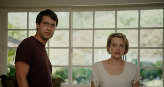 Man woman window cat floor - arthouse free wallpaper for desktop