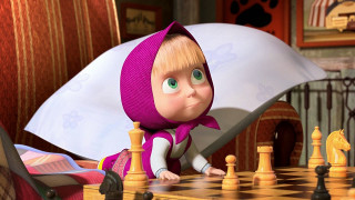 Cartoon character playing chess giant - anna hotchkis free wallpaper