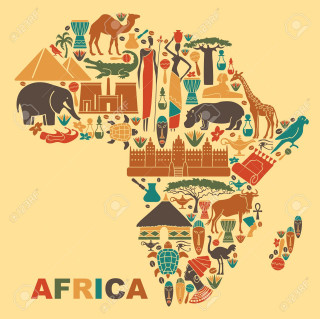 Africa map symbols colors stock - black arts movement free wallpaper for tablet