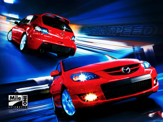Red cars night street blue - aaa game free wallpaper