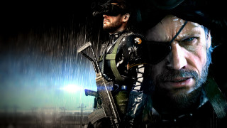 Man gun beard black suit 2 - metal gear free wallpaper for desktop