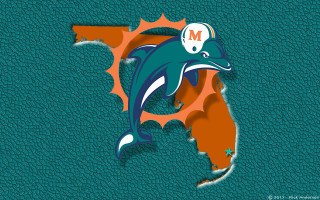 Miami dolphins logo background dolphins - a dolphin free wallpaper