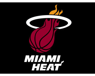 Miami heat logo black background 4 - a miami heat logo free wallpaper