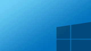 Blue background window middle blue - free 3d render wallpaper