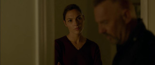 Woman man hallway dark background - the wall free wallpaper for desktop