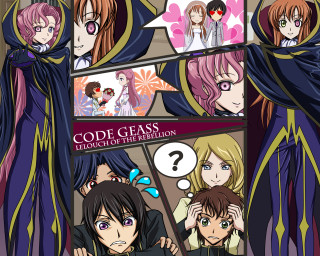 Comic strip girl guy background - a comic strip free wallpaper