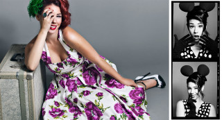 Woman dress green hair mickey - annabel kidston free wallpaper for desktop