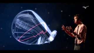 Man projection hand light reaching - the ball free wallpaper for desktop