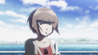 Girl short hair water sky - chizuko yoshida free wallpaper