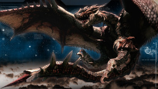 Dragon attack dragon sky clouds 2 - weta digital free wallpaper