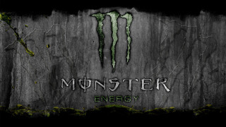 Monster energy logo wall green - 4k uhd image free wallpaper