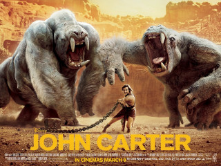 John carter dinosaurs man chain - a movie poster free wallpaper for desktop