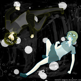 Space girls gun city moon - his hand and a man free wallpaper for tablet