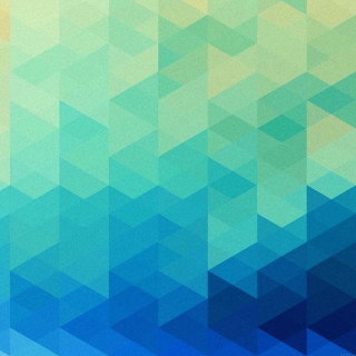Abstract blue yellow triangles rectangles - geometric abstract art free wallpaper for tablet