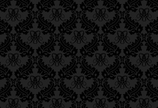 Black white wallpaper floral pattern - a pattern of flowers free wallpaper for desktop