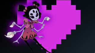 Creepy kawaii arthropod girl pink - a creepy face free wallpaper