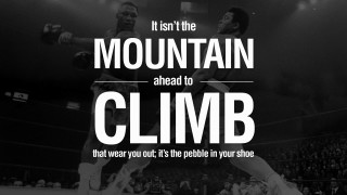 Boxing quote mountain climb wear - cassius marcellus coolidge free wallpaper for desktop