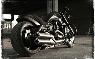 Motorcycle parked parking lot building 3 - unreal free wallpaper