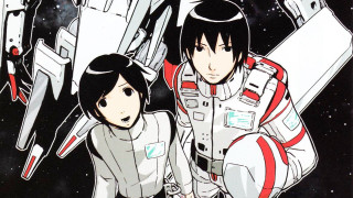 Couple people space station stars - a space station free wallpaper