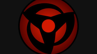 Red black logo circle background - center piece free wallpaper