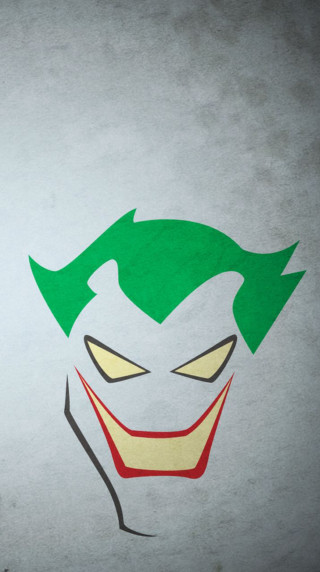 Joker face green arrows red - a red arrow free wallpaper