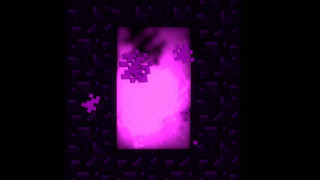 Purple square pixel black background - temporary art free wallpaper for desktop